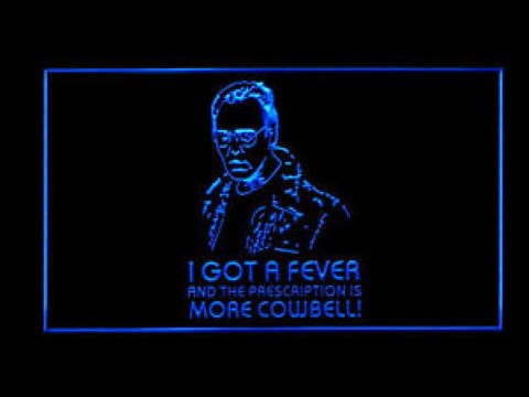 More Cowbell LED Neon Sign